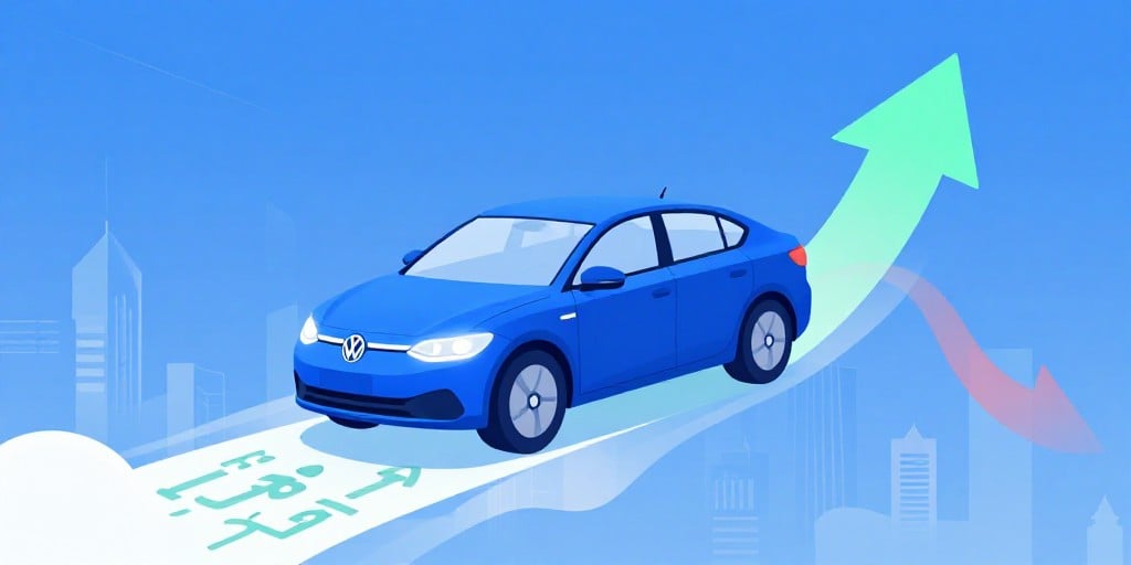 Volkswagen verzeichnet leichter Gewinnrückgang, bleibt aber optimistisch für das Jahresbudget