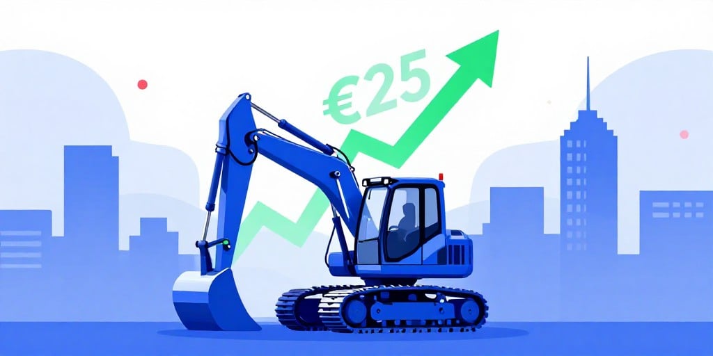 Wacker Neuson SE: Aktienkurs steigt zum 2025‑Ziel von ca. 25 € – Gründe und Marktstimmung erklärt