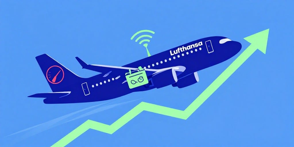 Wie Lufthansa 2029 mit WLAN & Premium‑Bordservice Profitabilität sichern will